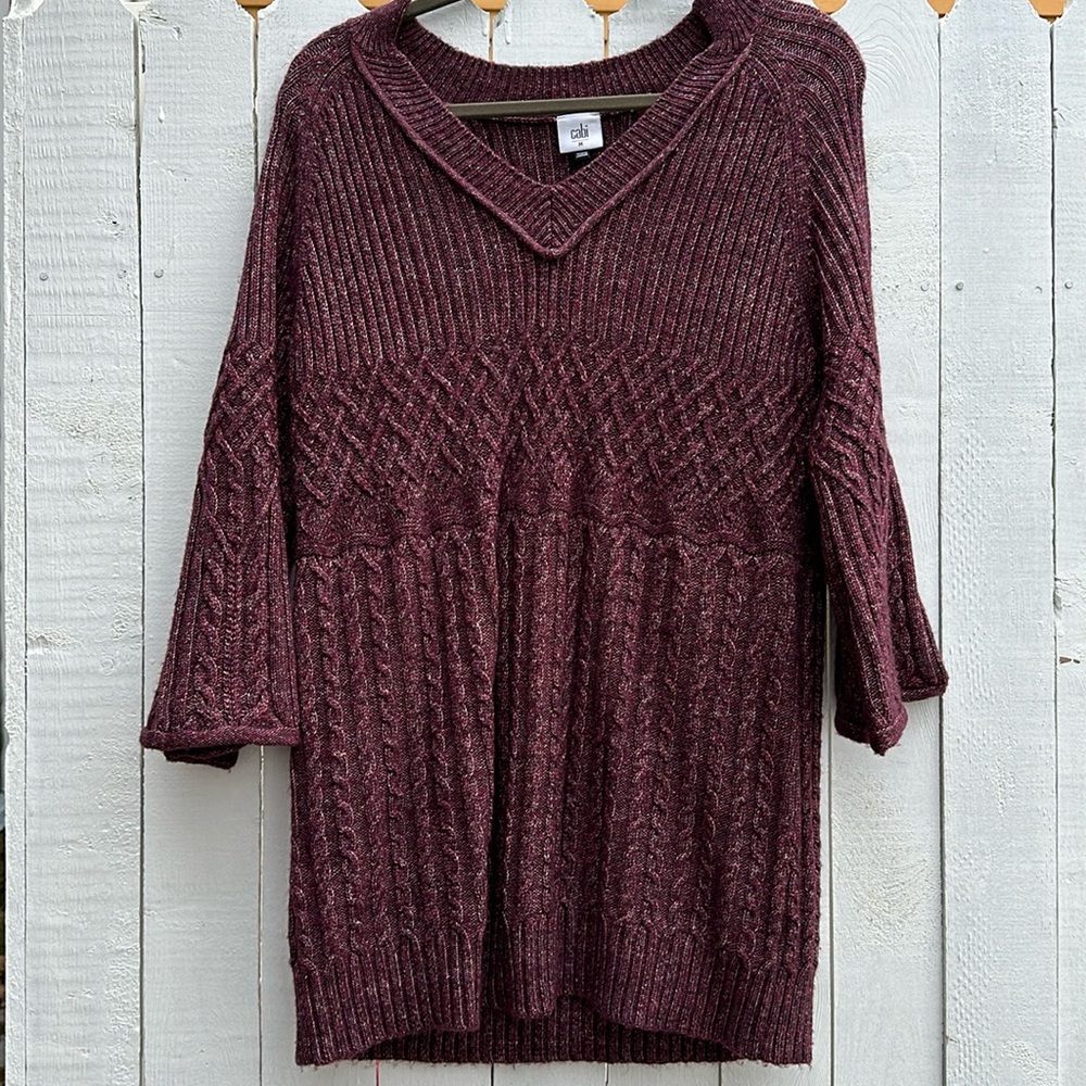 CAbi Chime V-Neck Pullover Sweater - Style 4066